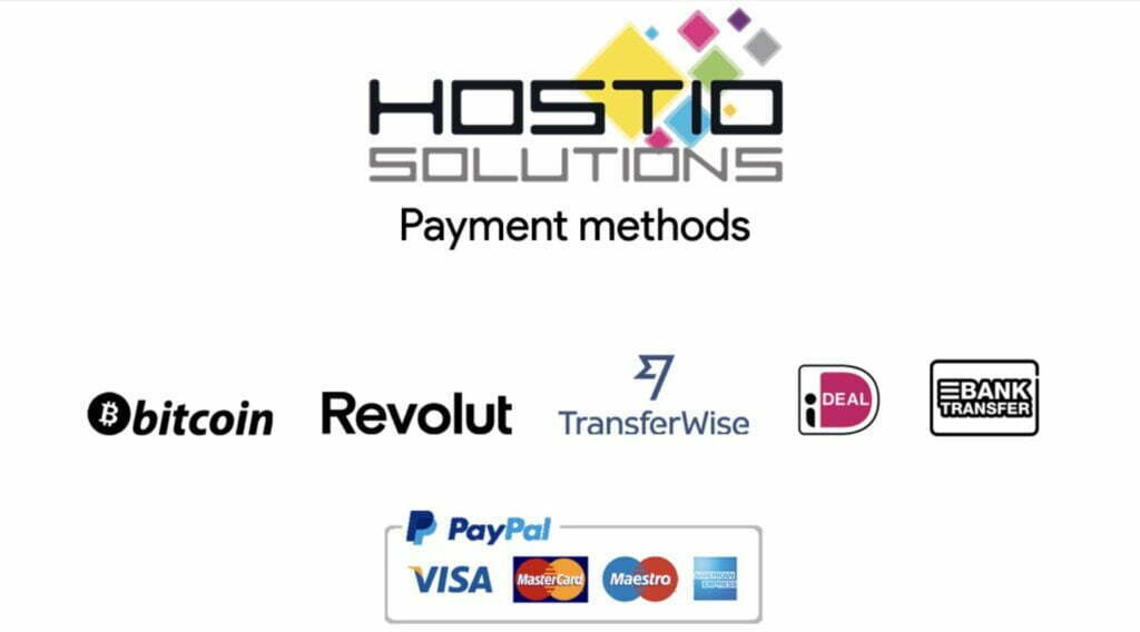 Hostio Solutions Payment Methods